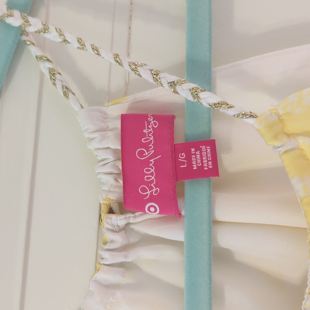 Lilly for Target pineapple haltertop - Picture 2 of 3